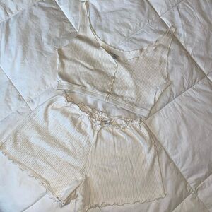 Brandy Melville Pointelle Set